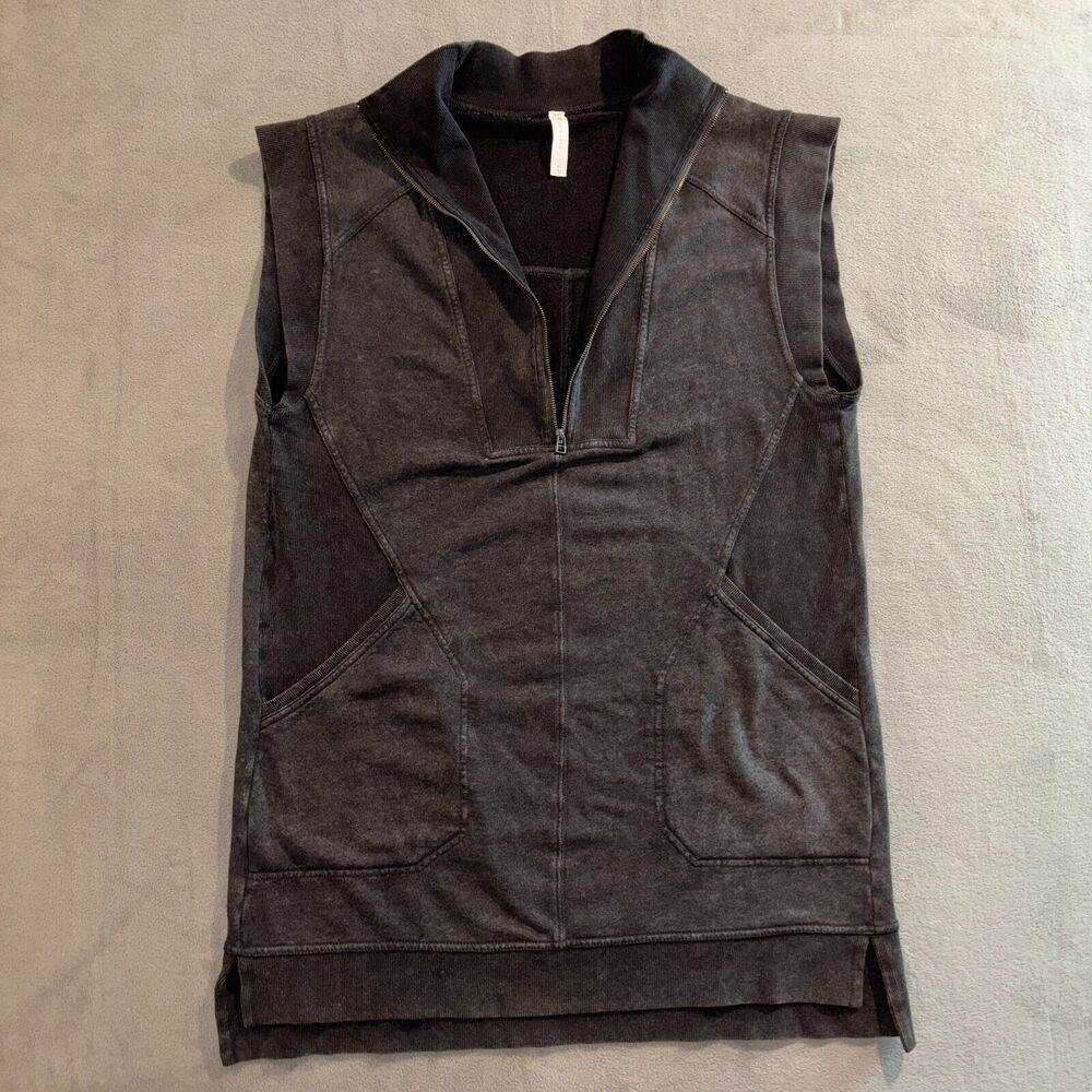 Anthropologie Charcoal Sleeveless Mini Dress